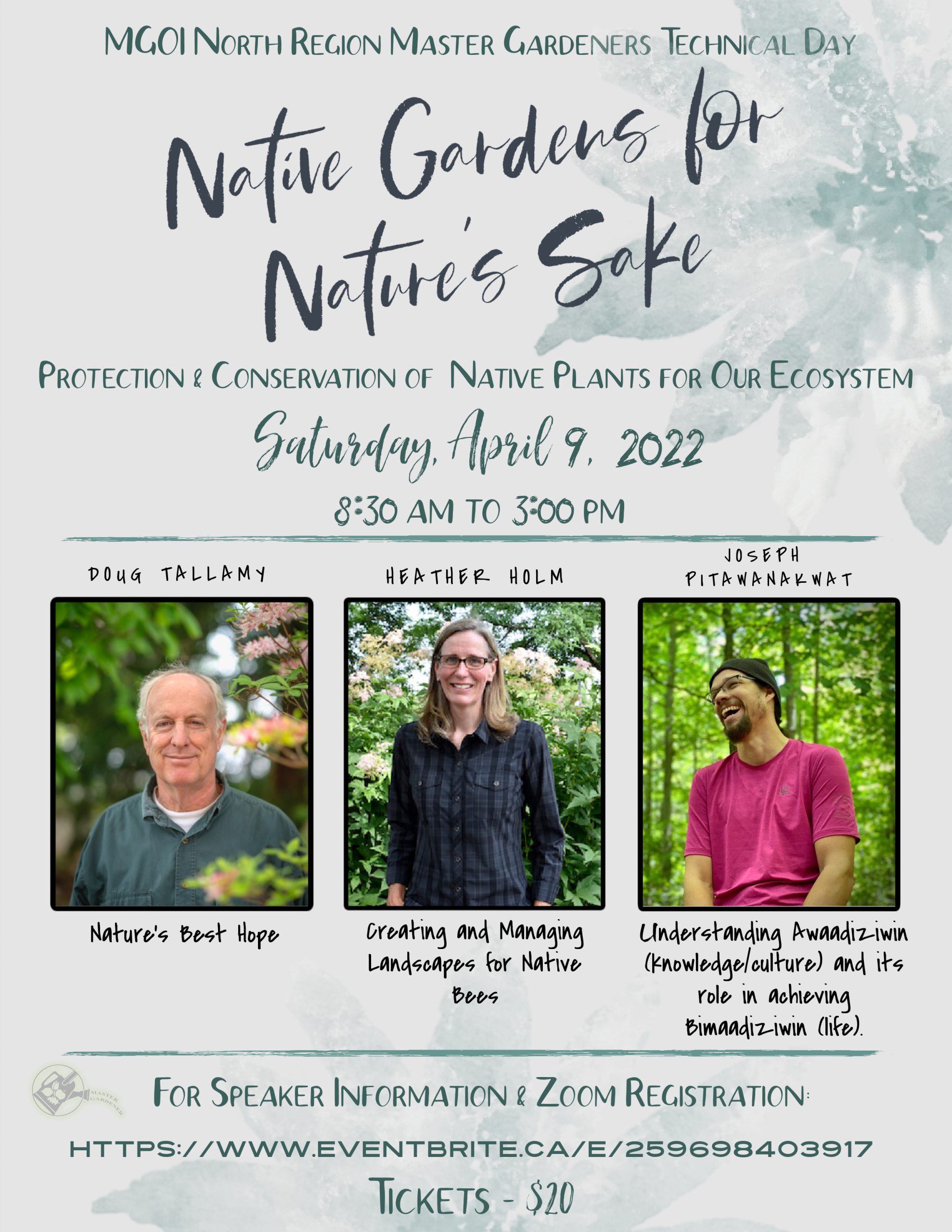 Master Gardener Technical Day April 9